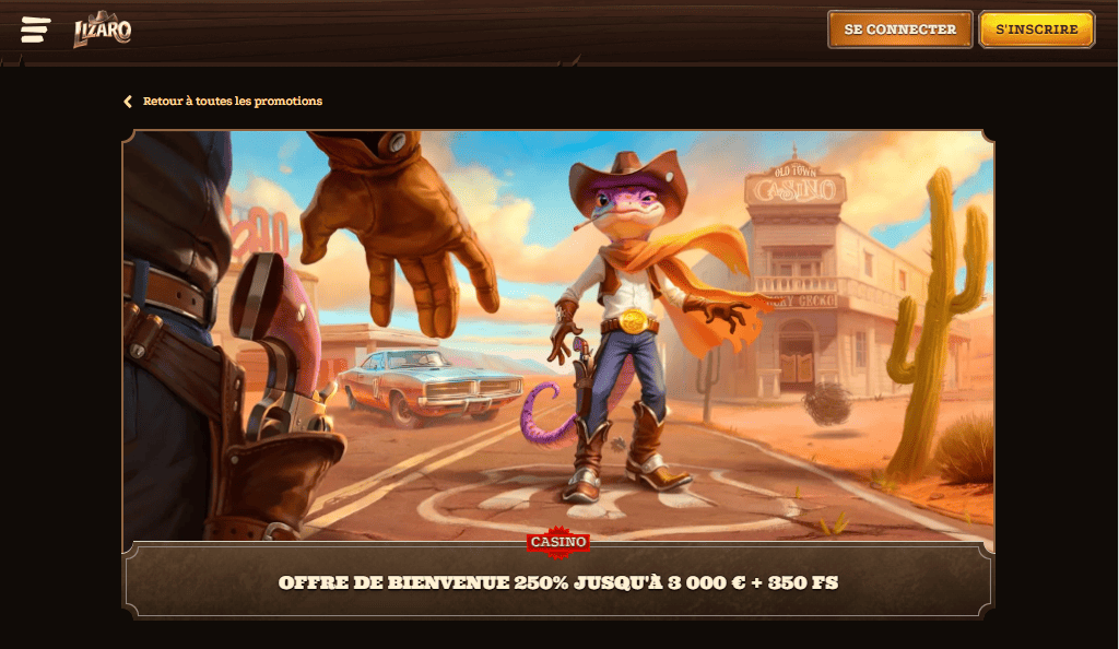 Obtenir du Top Bonus sans Dépôt et d'Autres Offres Promotionnelles au Lizaro Casino France