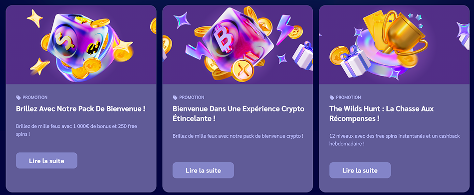 Shiny Wilds Casino Online Bonus