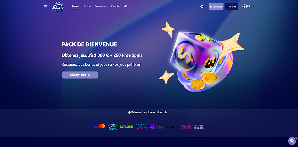 Shiny Wilds Casino Avis